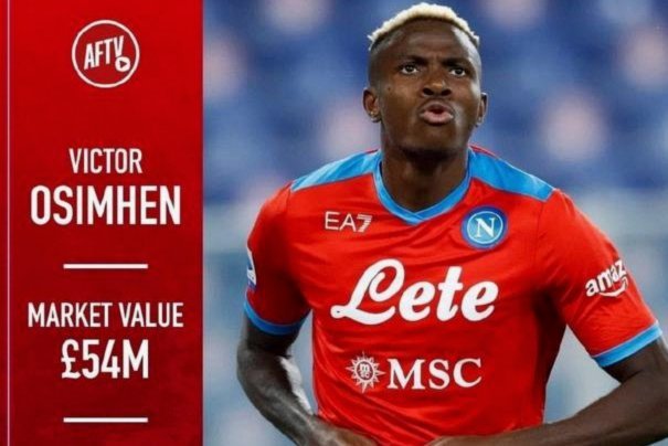 阿森纳总监贝尔塔亲赴尼日利亚考察奥斯梅恩