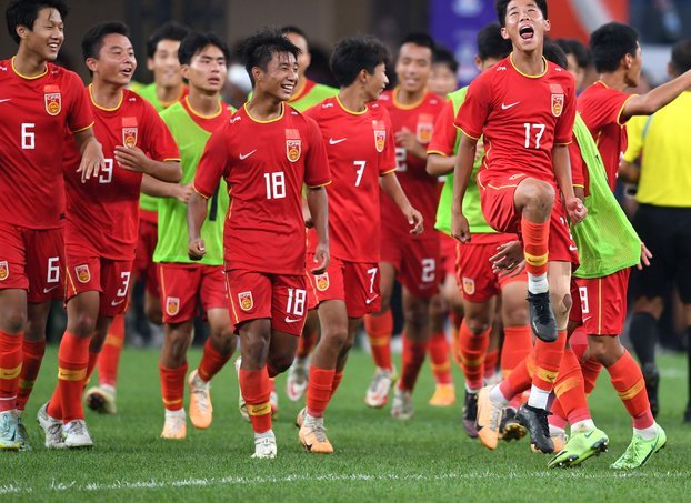 中国U15力克意大利U15，沙明梅开二度