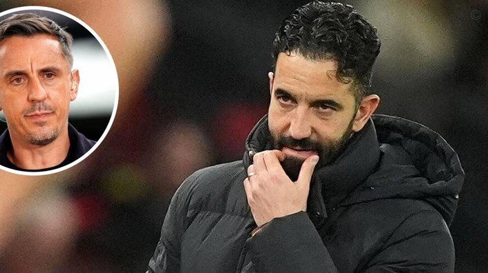 内维尔：卡里克照搬阿莫林战术大胆巧妙，比起好看赢更重要