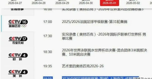 五一中超焦点战：申花vs蓉城激战